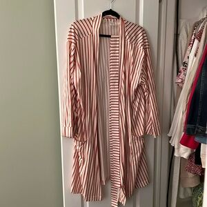 Women’s striped robe Hannah Anderson Christmas pajamas
